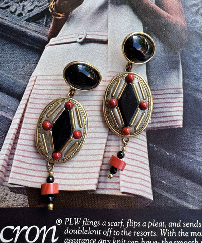 Tribal Stone Earrings