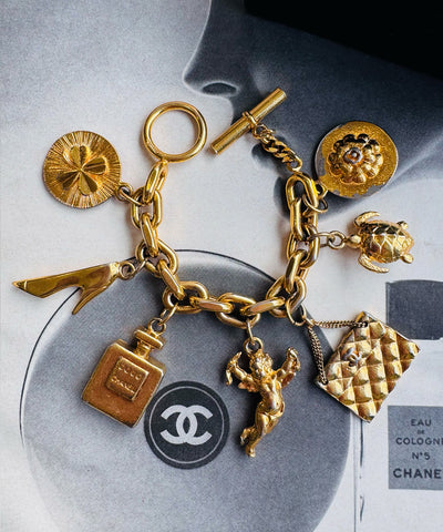 Vintage CHANEL Charm Bracelet