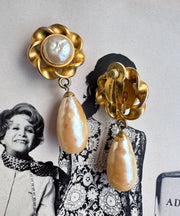 Karl Lagerfeld Pearl Drop Earrings