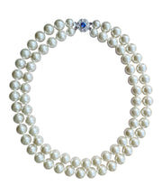 Oversize Double Strand Faux Pearls