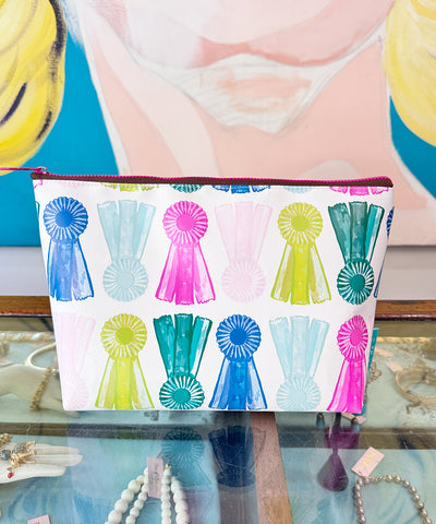 Candy Colored Show Bow Pouch
