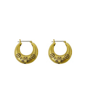 Zodiac Mini Hoop Earrings (Cancer)