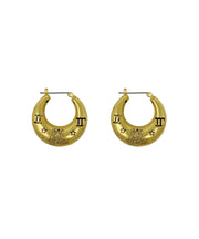 Zodiac Mini Hoop Earrings (Gemini)