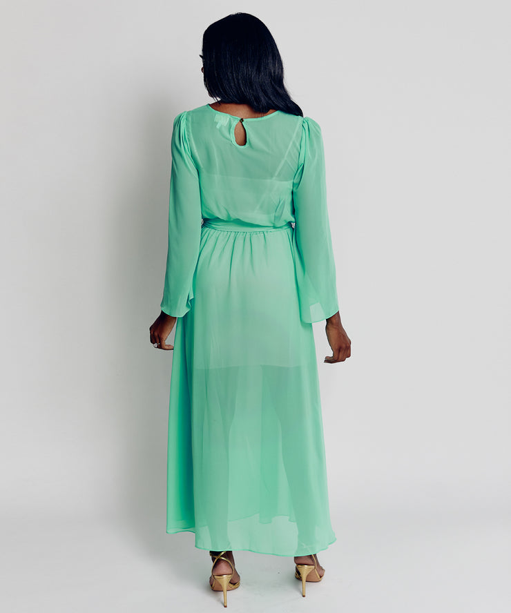 Cocktail Gown (Turquoise)