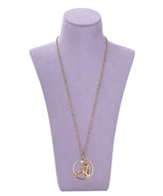 70s Inspired Zodiac Necklace (Virgo)